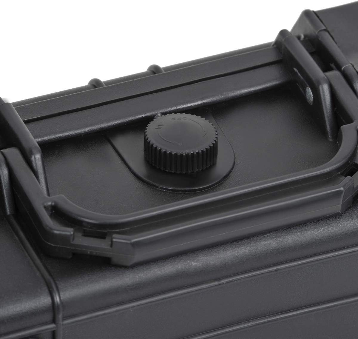 MEIJIA Portable Waterproof Protective Hard Case,Camera Case with Customizable Fit Foam Inserted, Elegant Black (9.17"x 7.56"x4.33")