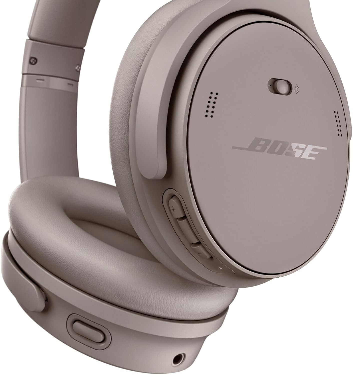 Bose QuietComfort Wireless Noise Cancelling Headphones, Bluetooth Over Ear Headphones with Up to 24 Hours of Battery Life, Sandstone - Limited Edition