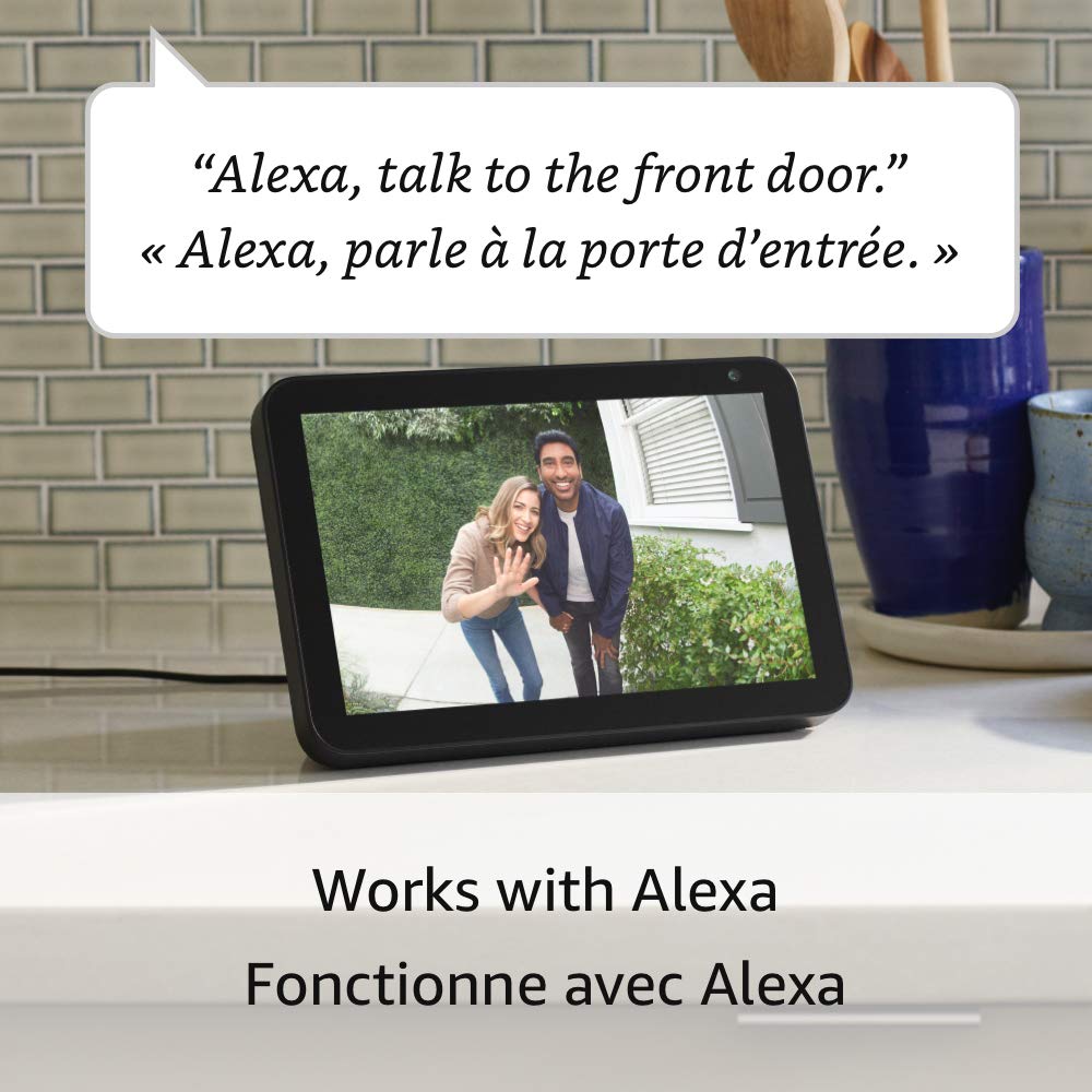 Ring Video Doorbell Wired (newest model), Use Two-Way Talk, advanced motion detection, HD camera and real-time alerts to monitor your front door (wiring required)