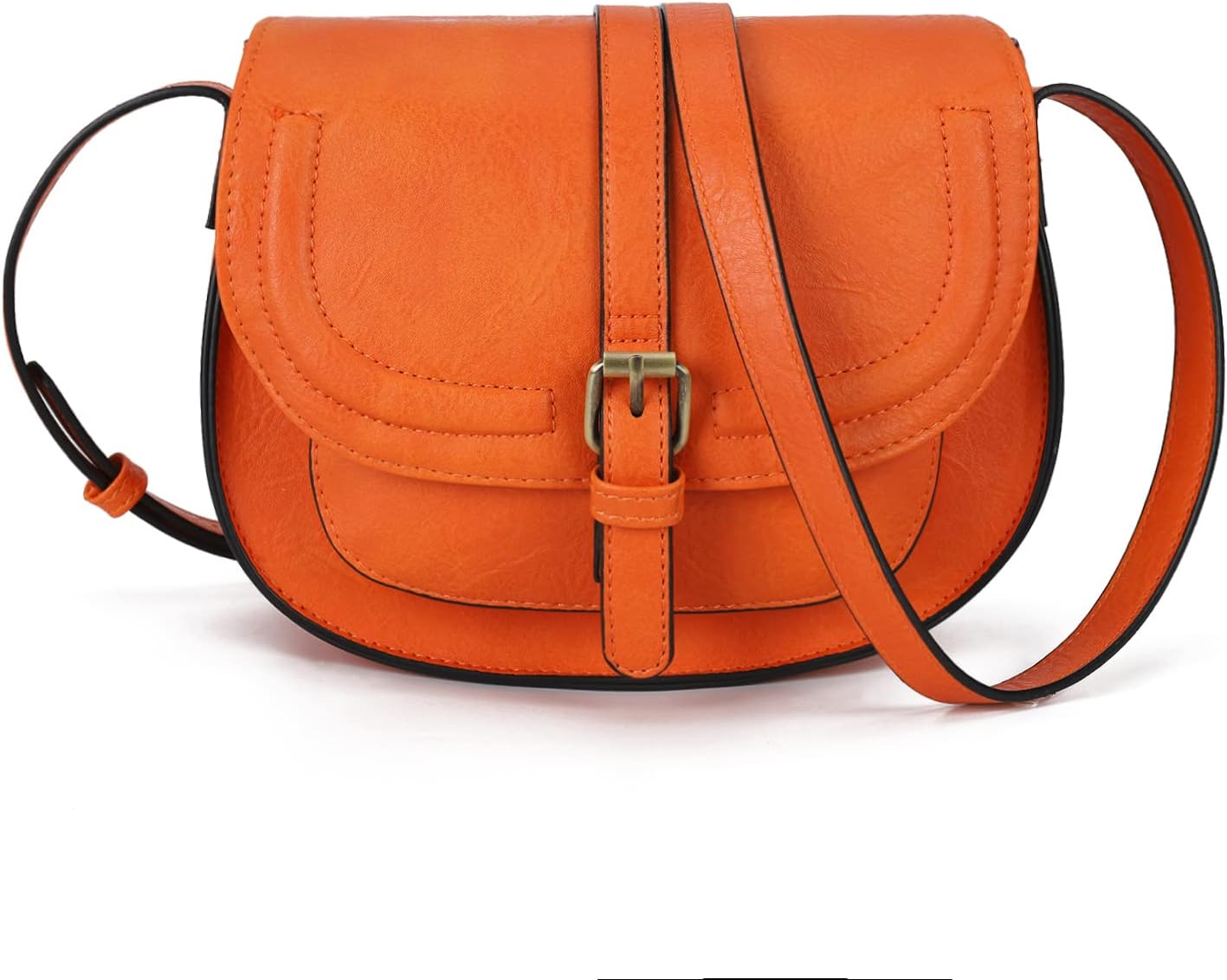 Crossbody Bags for Women Small Over the Shoulder Saddle Purses and Boho Cross body Handbags,Vegan Leather