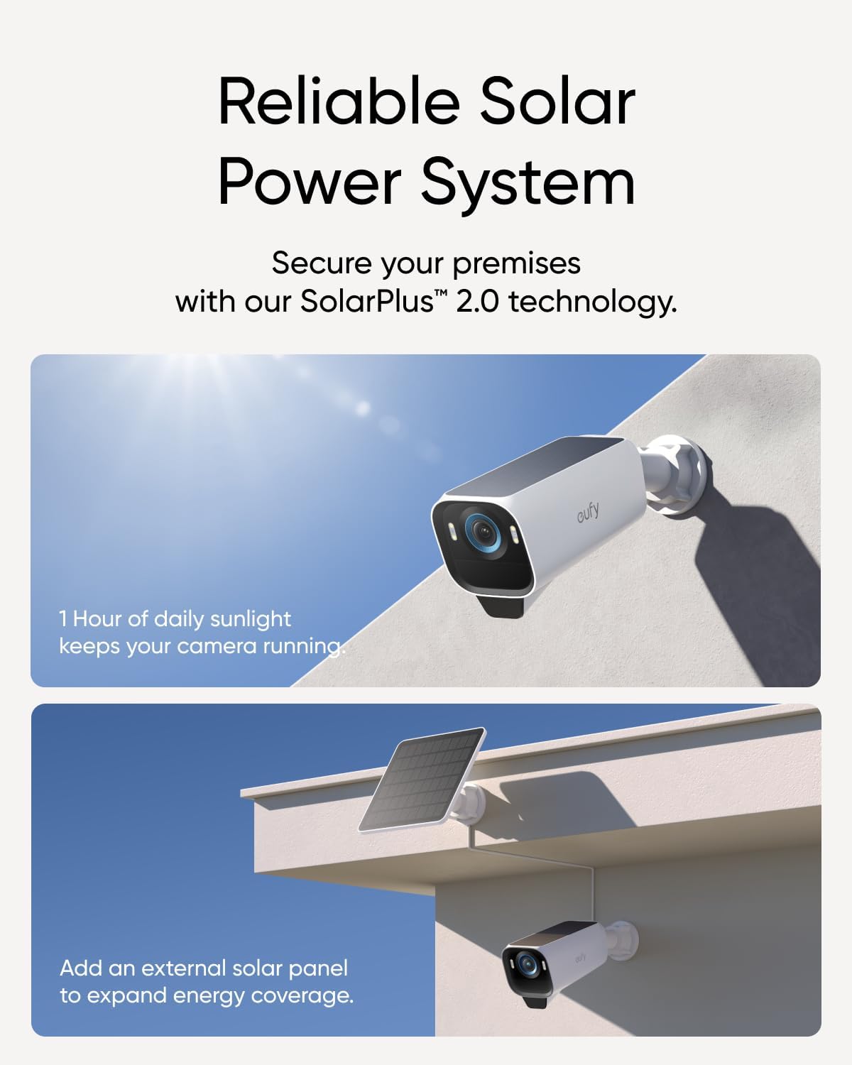eufy Security eufyCam S3 Pro 4-Cam Kit, Solar Camera Outdoor Wireless, MaxColor Night Vision, 4K Security Camera with Solar Panel, Face Recognition AI, Expandable Local Storage, No Monthly Fee
