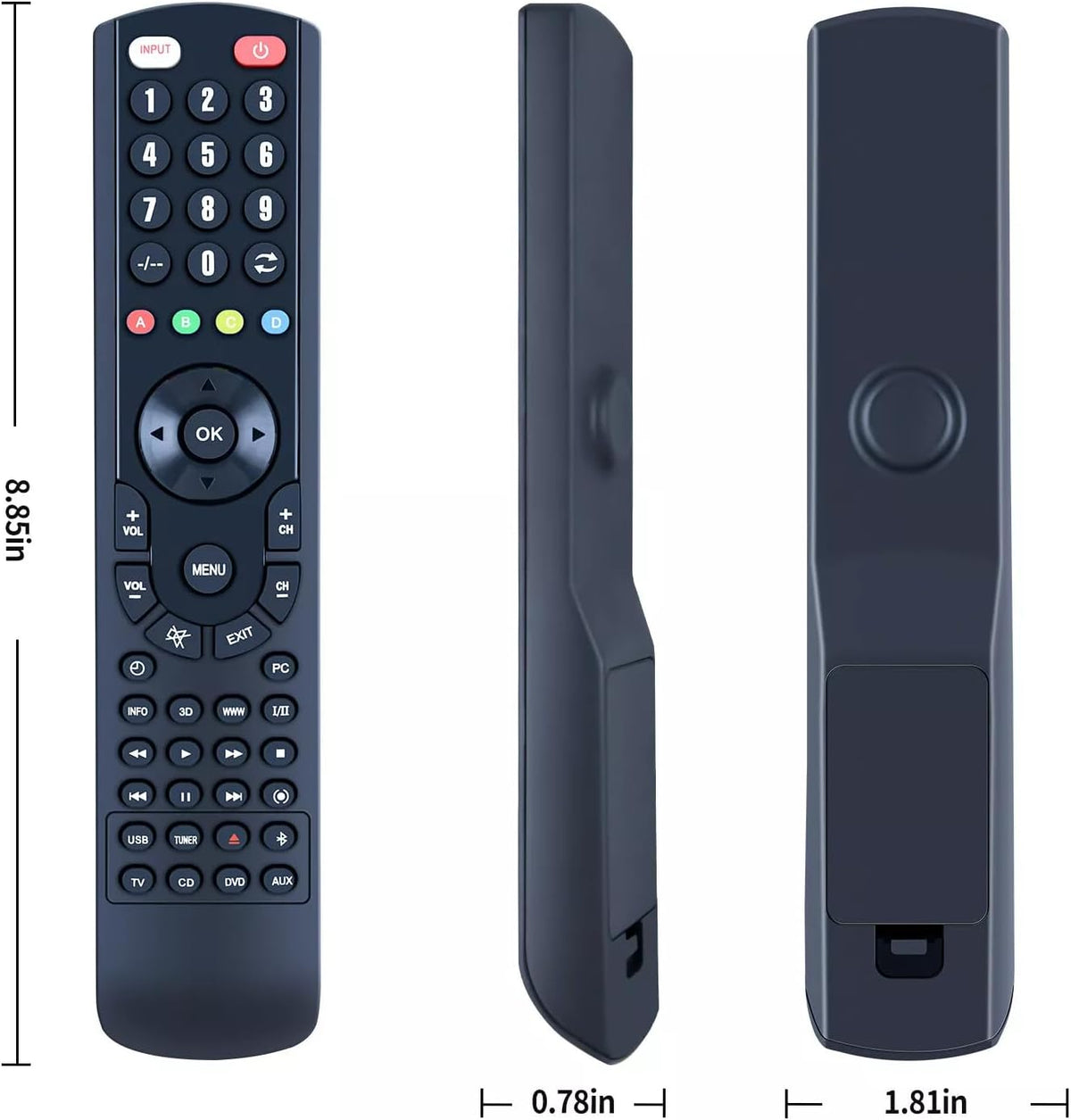 PZL New Replacement Remote Control for Bose Cinemate Series 2 Cinemate GS Series 2 II 1SR PGAIOB00CLUM7TO RC-PWS