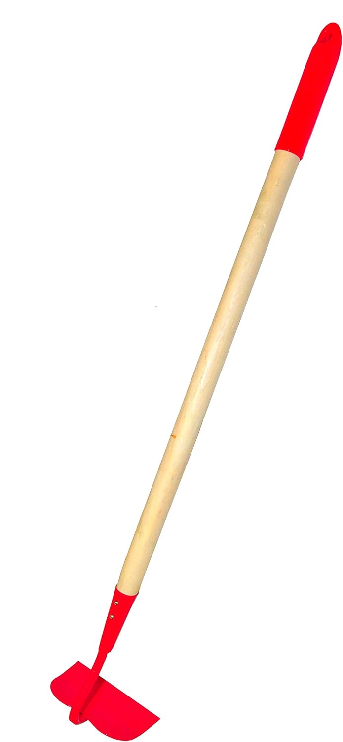 G & F Products 10018 JustForKids Kids Garden Tool Set Toy, Rake, Spade, Hoe and Leaf Rake, Reduced Size, 4-Piece