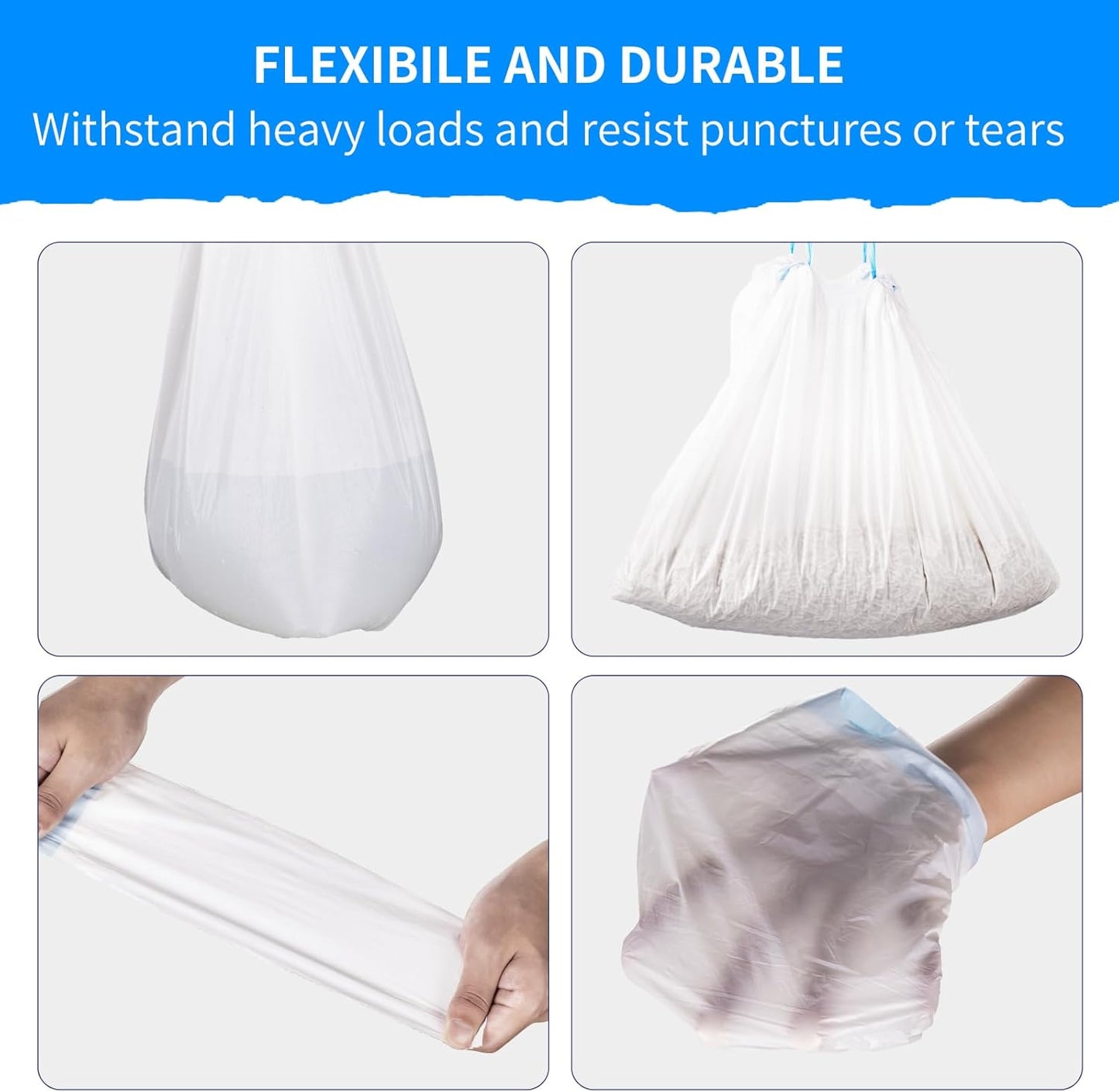 120 Count Extra Large Cat Litter Box Liners, Cat Litter Waste Receptacles Bags for Cleanpethome Self-Cleaning Cat Litter Box