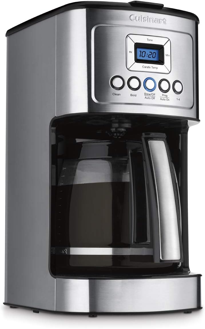 Programmable 14-Cup Coffee Maker | Stainless Steel Drip Coffee Machine with Brew Strength Control