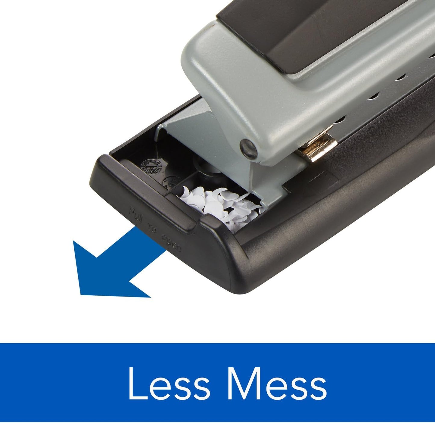 Swingline Precision Pro Desktop 2 Or 3 Hole Punch, 10 Sheet Capacity, Black And Silver (A7074037A)