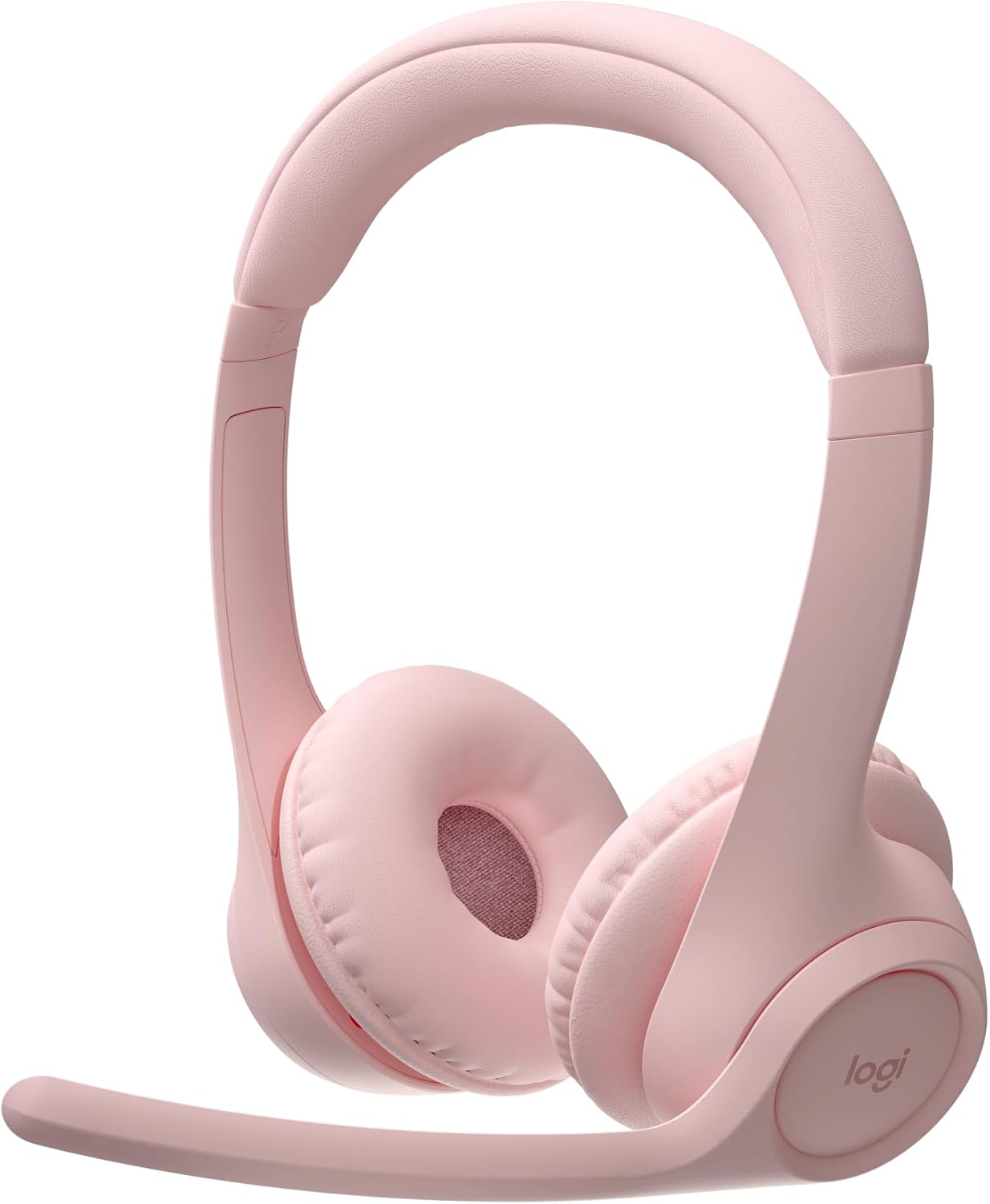 Logitech Zone 301 Wireless Bluetooth Headset with Noise-Canceling Microphone, Compatible with Windows, Mac, Chrome, Linux, iOS, iPadOS, Android – Graphite