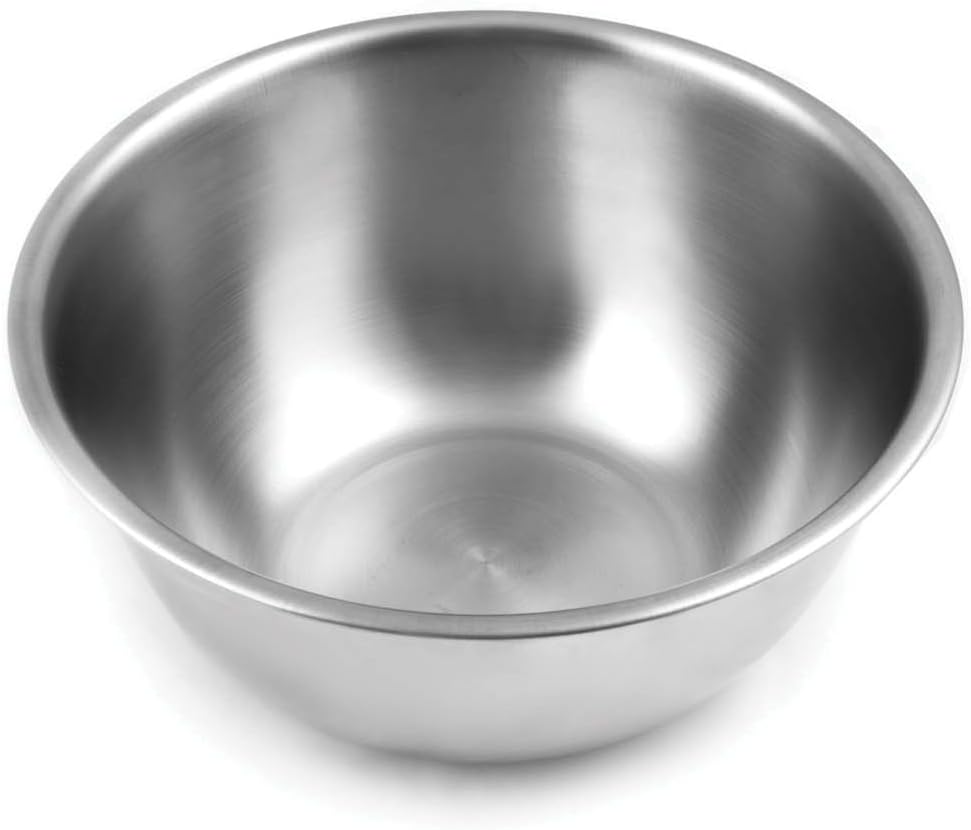 Fox Run 7329 Large Mixing Bowl, Stainless Steel, 6.25-Quart