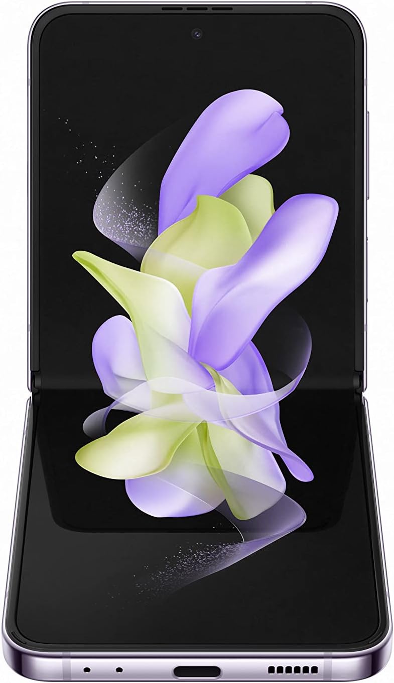 Samsung Galaxy Z Flip4 5G 128GB Unlocked- Bora Purple (Renewed)