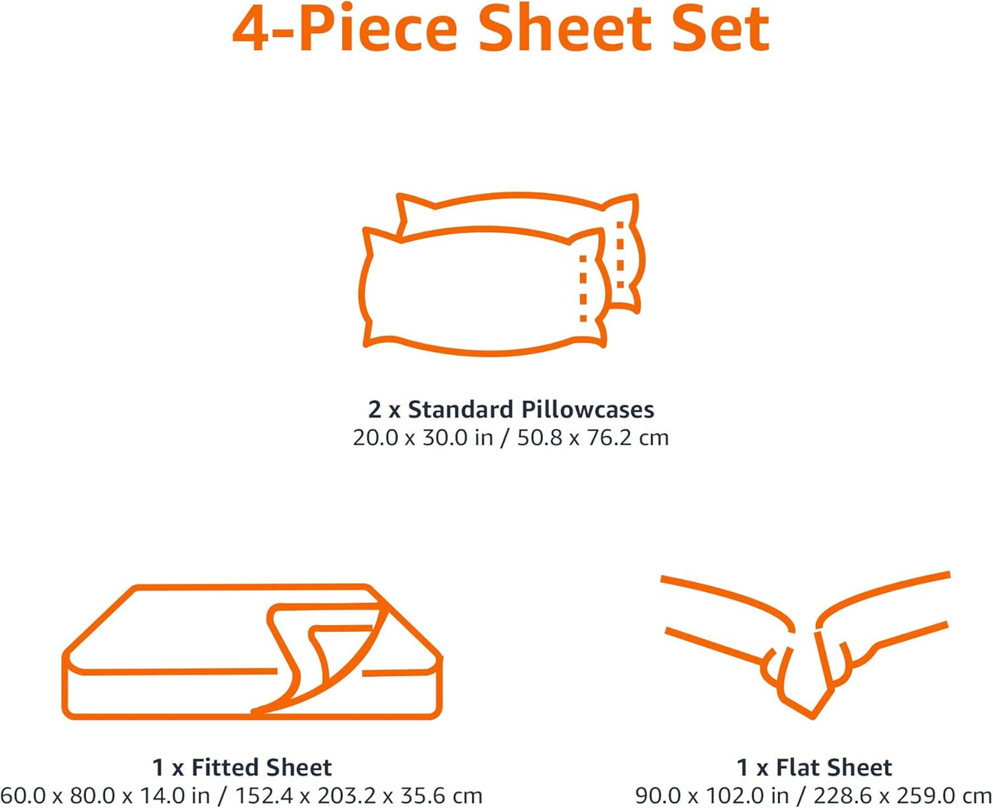 Amazon Basics Lightweight, Breathable Microfiber 4-Piece Bed Sheet Set with 14-Inch Deep Pockets, Full, Blush Pink, Solid
