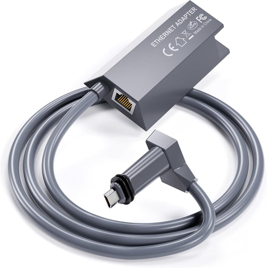 Starlink Ethernet Adapter Gen 2 (1pc Plug-and-Play), Starlink v2 ethernet Wired Extenders,Star Link External Network Connector