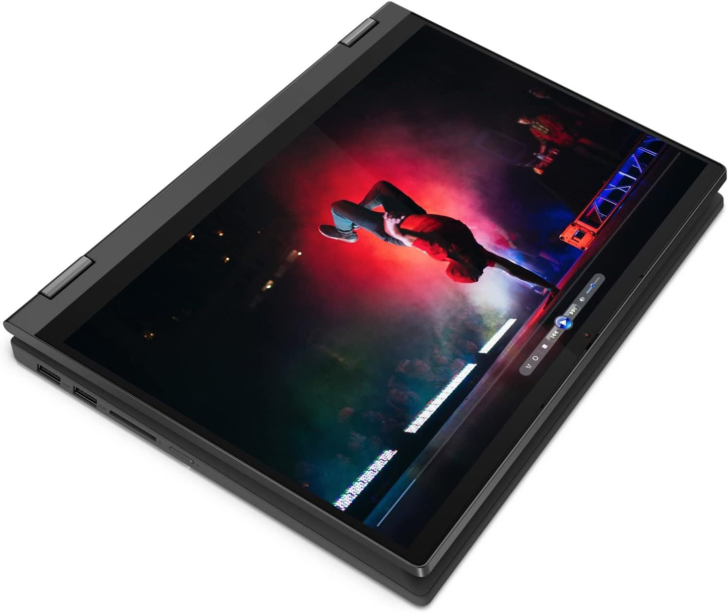 Lenovo Ideapad Flex 5 14'' 2-in-1 Touchscreen FHD Laptop - Intel Core i3-1115G4, 4GB RAM, 128GB SSD, Windows 11 S Mode- Graphite Grey (82HS00R9US), Gray