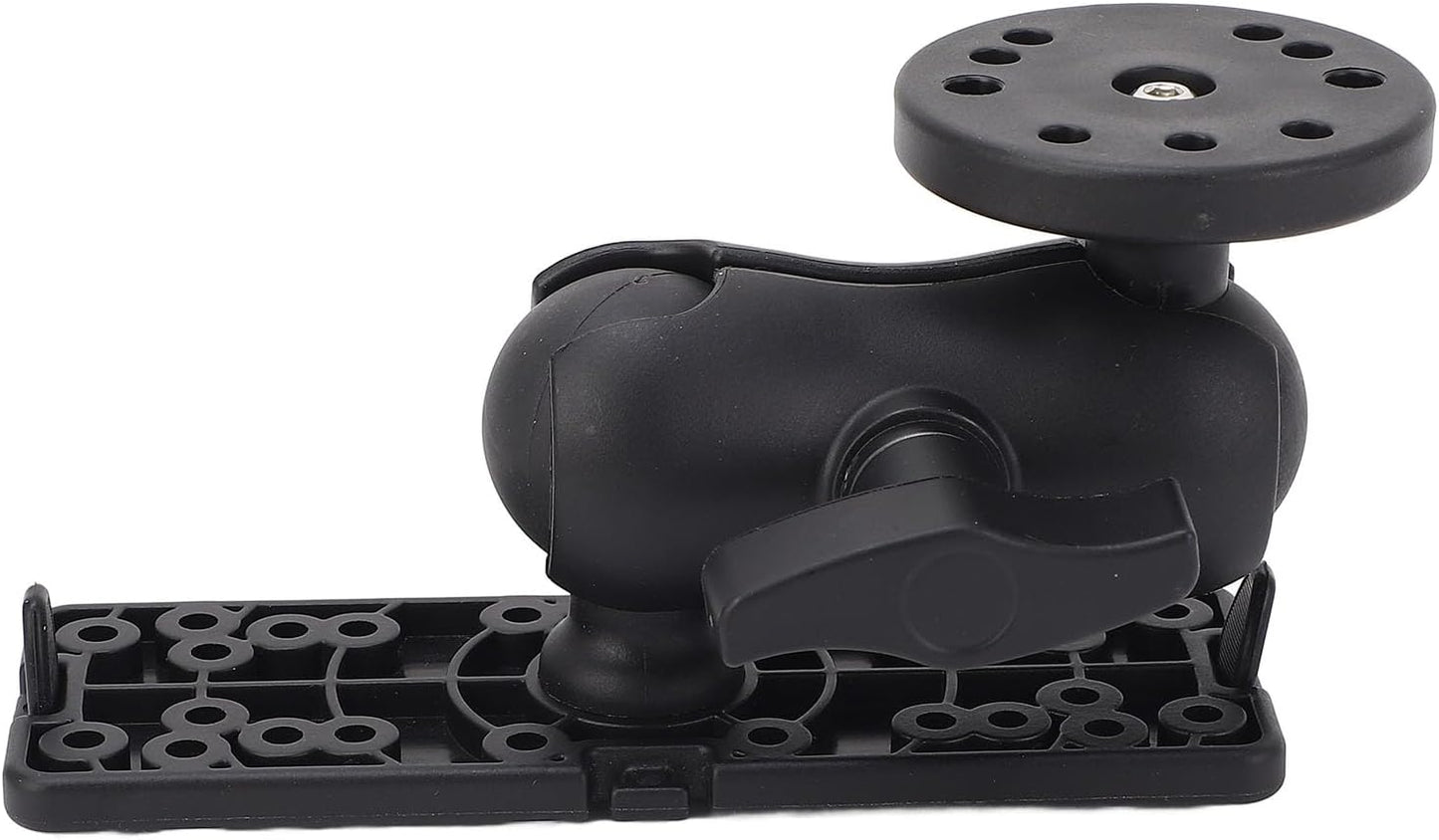 ZAWELIYO Fish Finder Mount Holder Rack 360 Degree Rotatable Height Adjustable Shock for Kayaks Canoes Accessories