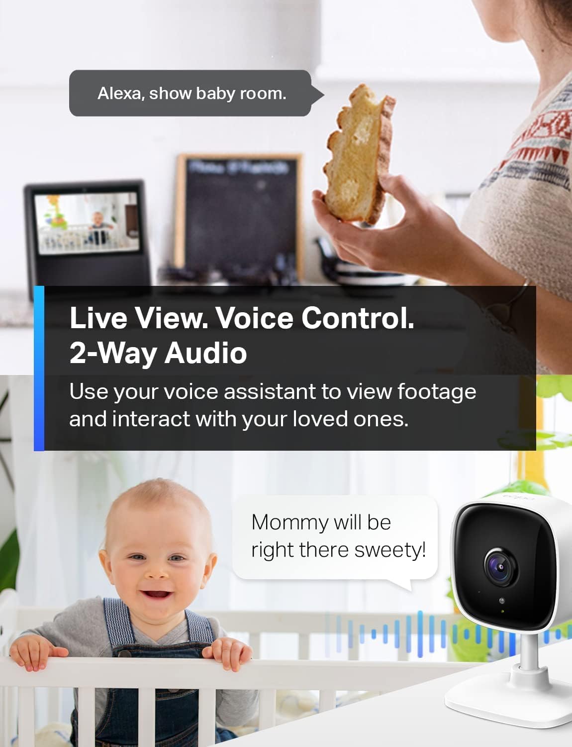 TP-Link Tapo Wire-Free MagCam, Indoor/Outdoor 2K Battery Powered WiFi Security Camera, Wireless Magnetic Mount, Starlight Color Night Vision, Person/Pet/Vehicle Detection, No Hub Required (Tapo C425)