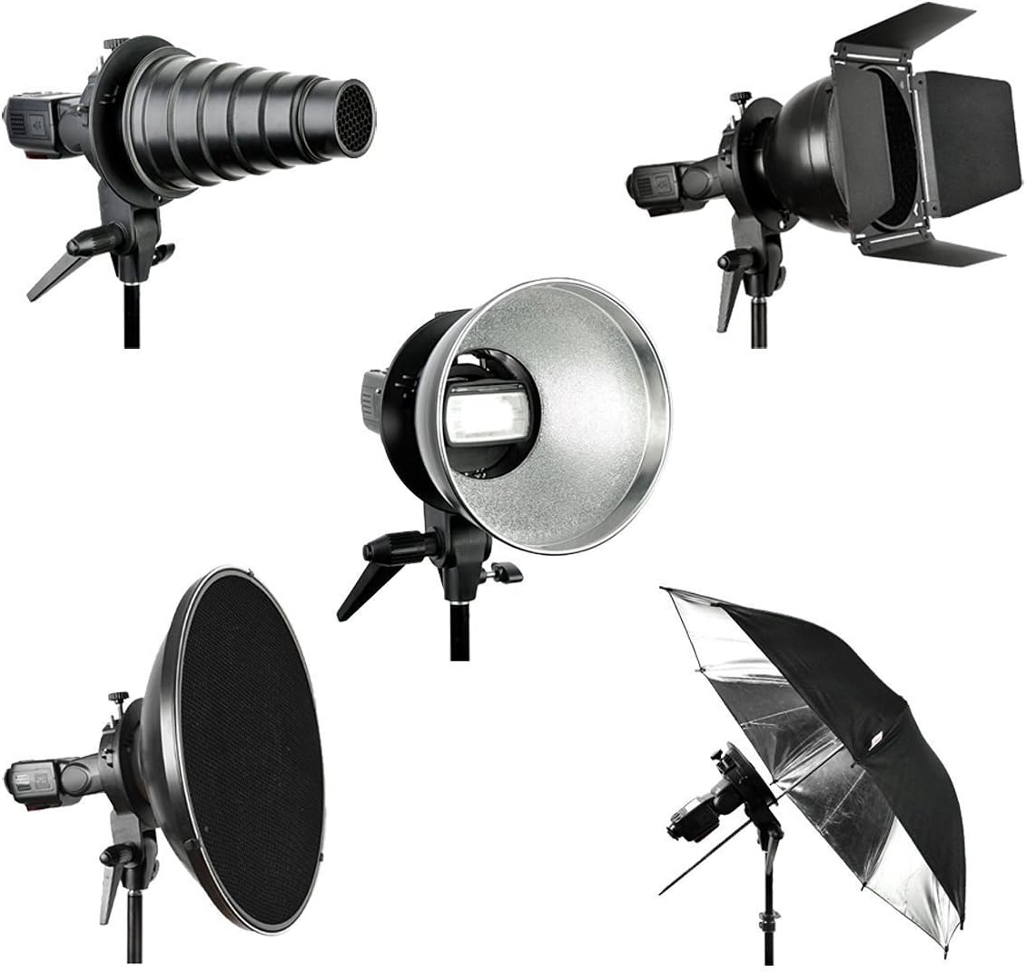 Godox S-Type Bracket Bowens S Mount Holder for Speedlite Flash Snoot Softbox Honeycomb