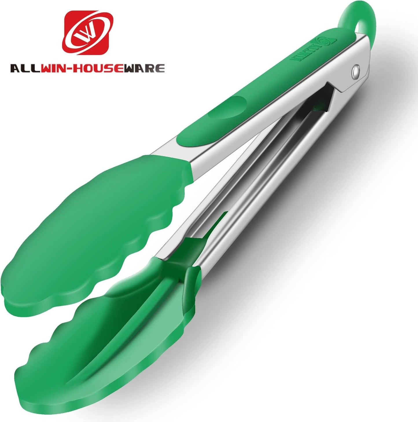 Purilite Select Silicone & Stainless Steel Kitchen Tongs