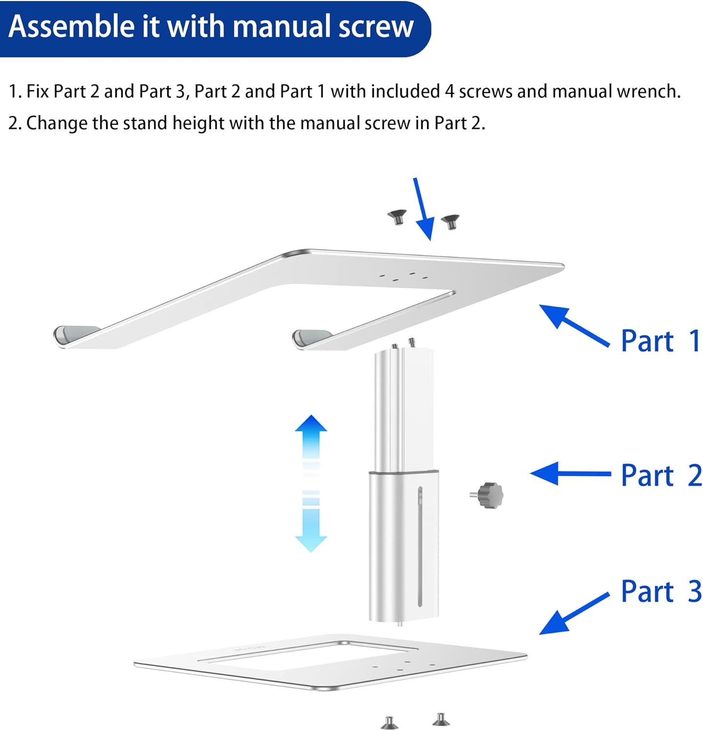 Purilite Select Aluminum Laptop Stand