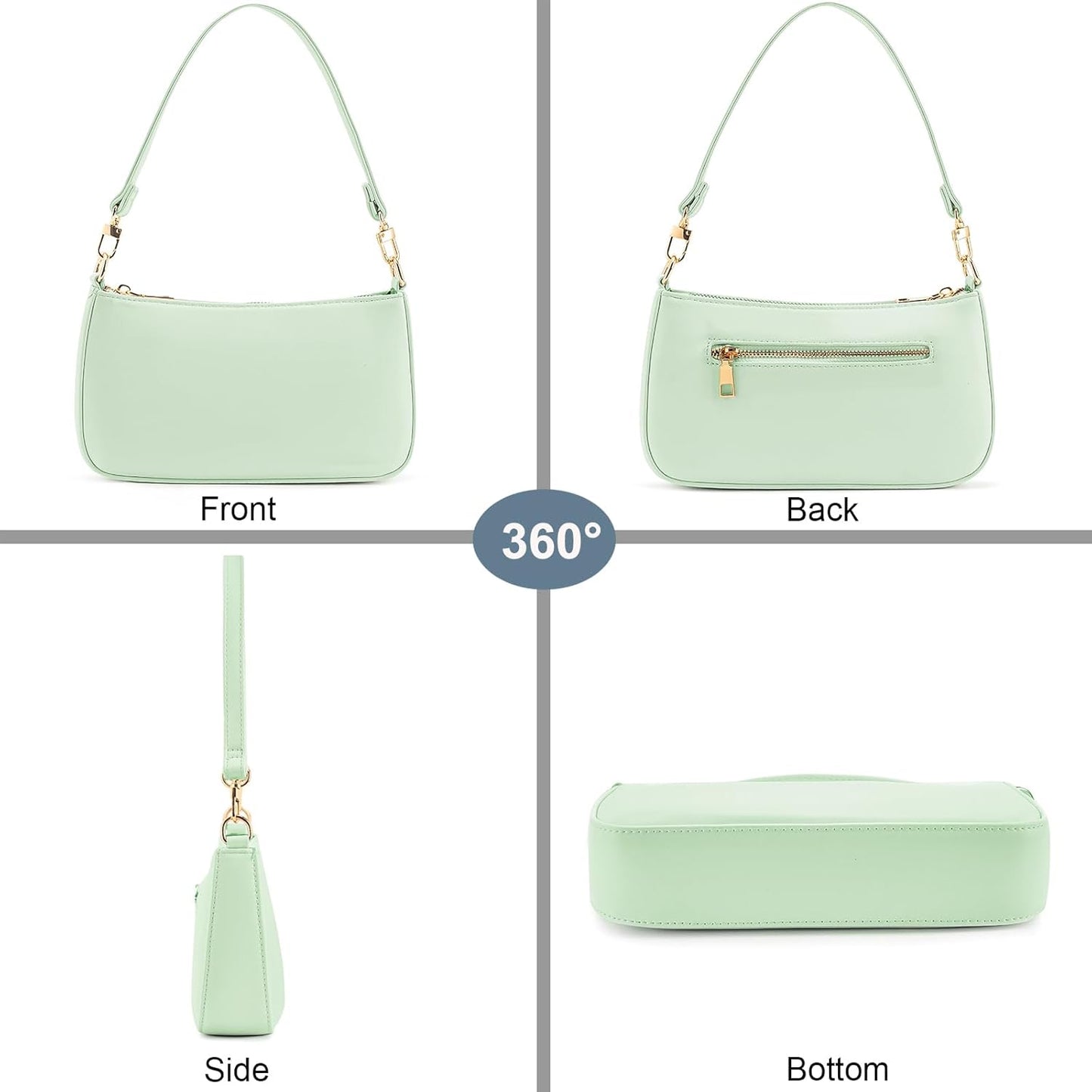 Purilite Select Vegan Leather Crossbody Bag