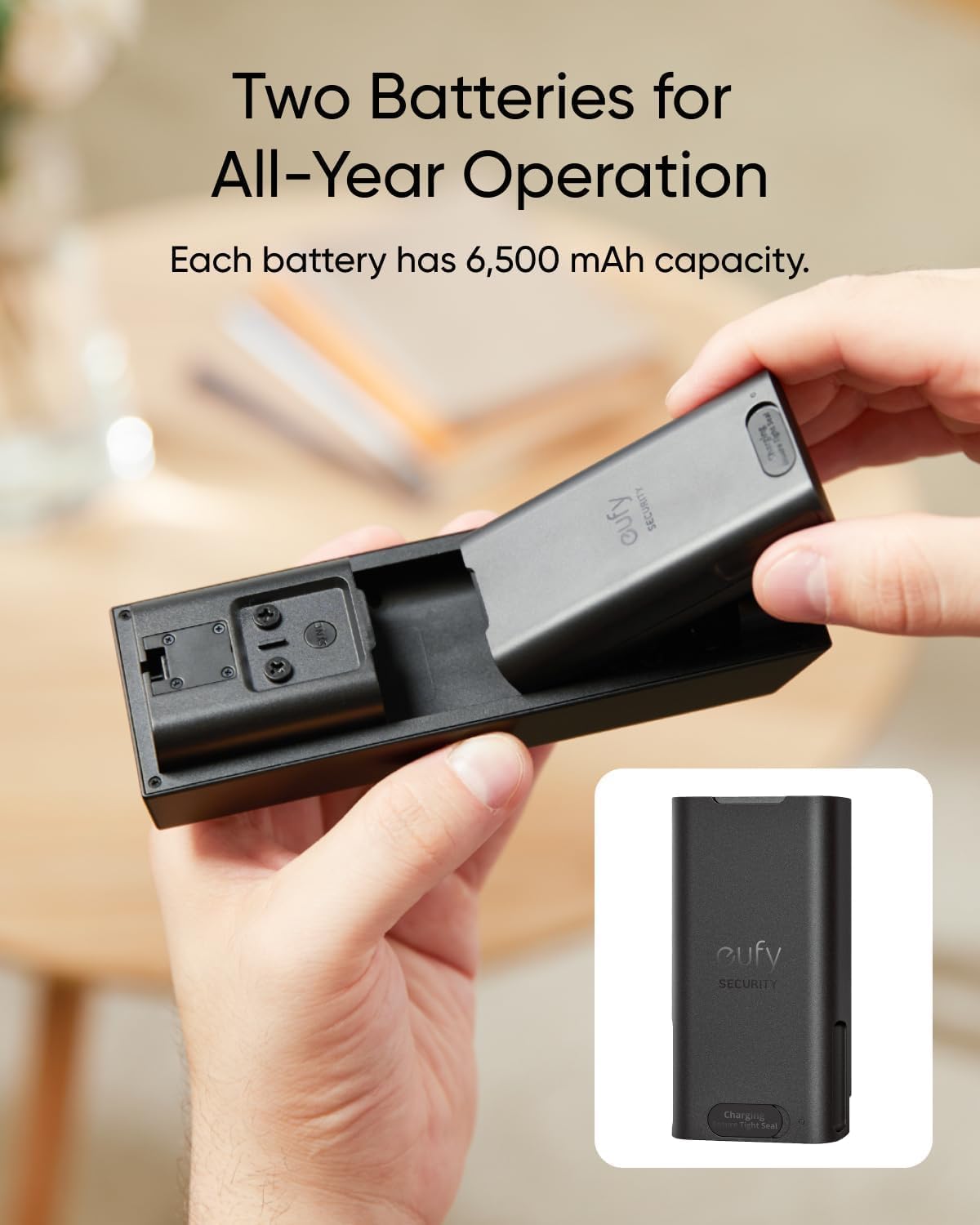 eufy Security Video Doorbell E340 (Battery Powered), Dual Cameras with Delivery Guard, 2K Full HD and Color Night Vision, HomeBase S380 Compatible, No Monthly Fee