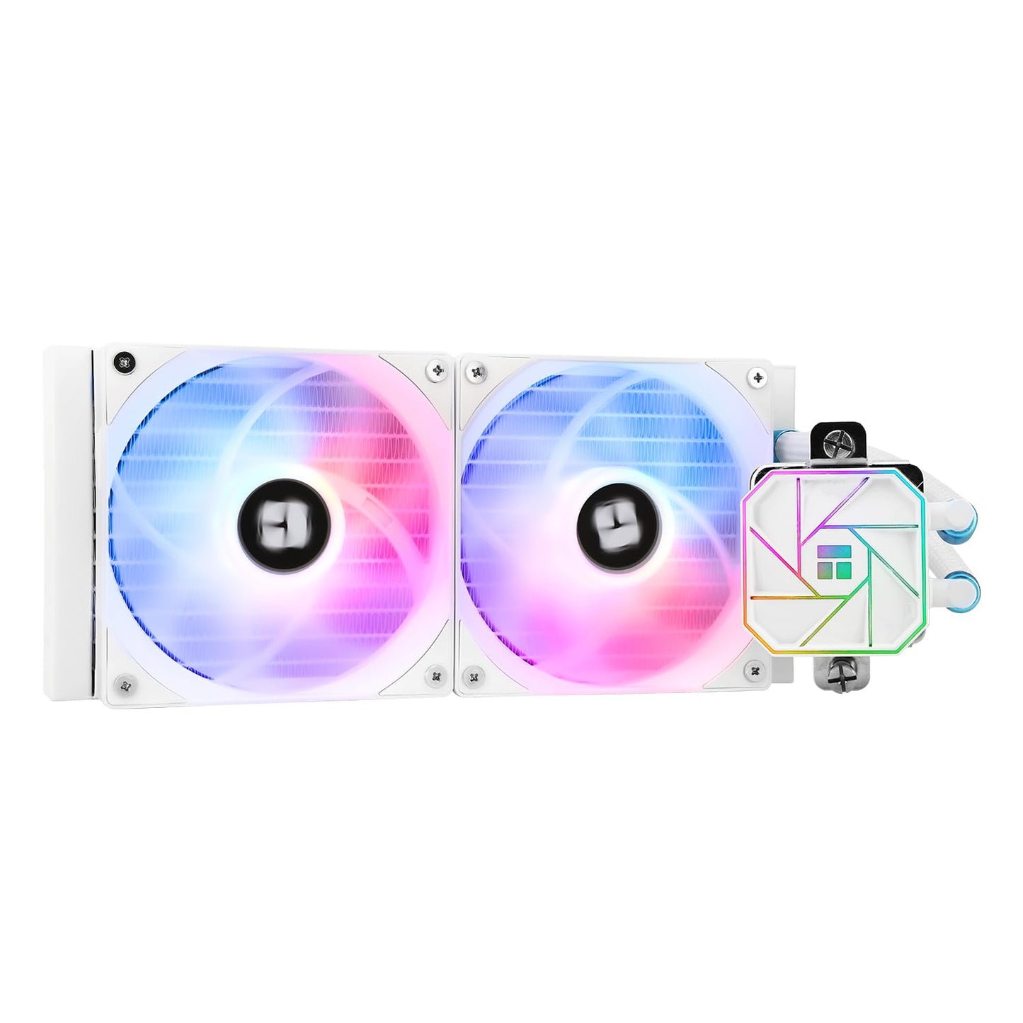 Thermalright Aqua Elite 240 V3 Liquid CPU Cooler, AIO Pump Head Speed up to 3300RPM, TL-C12B-S V2×2 PWM Fans,for AMD/AM4/AM5, Intel LGA1150/1151/1200/2011/1700, Computer CPU Aio Cooler