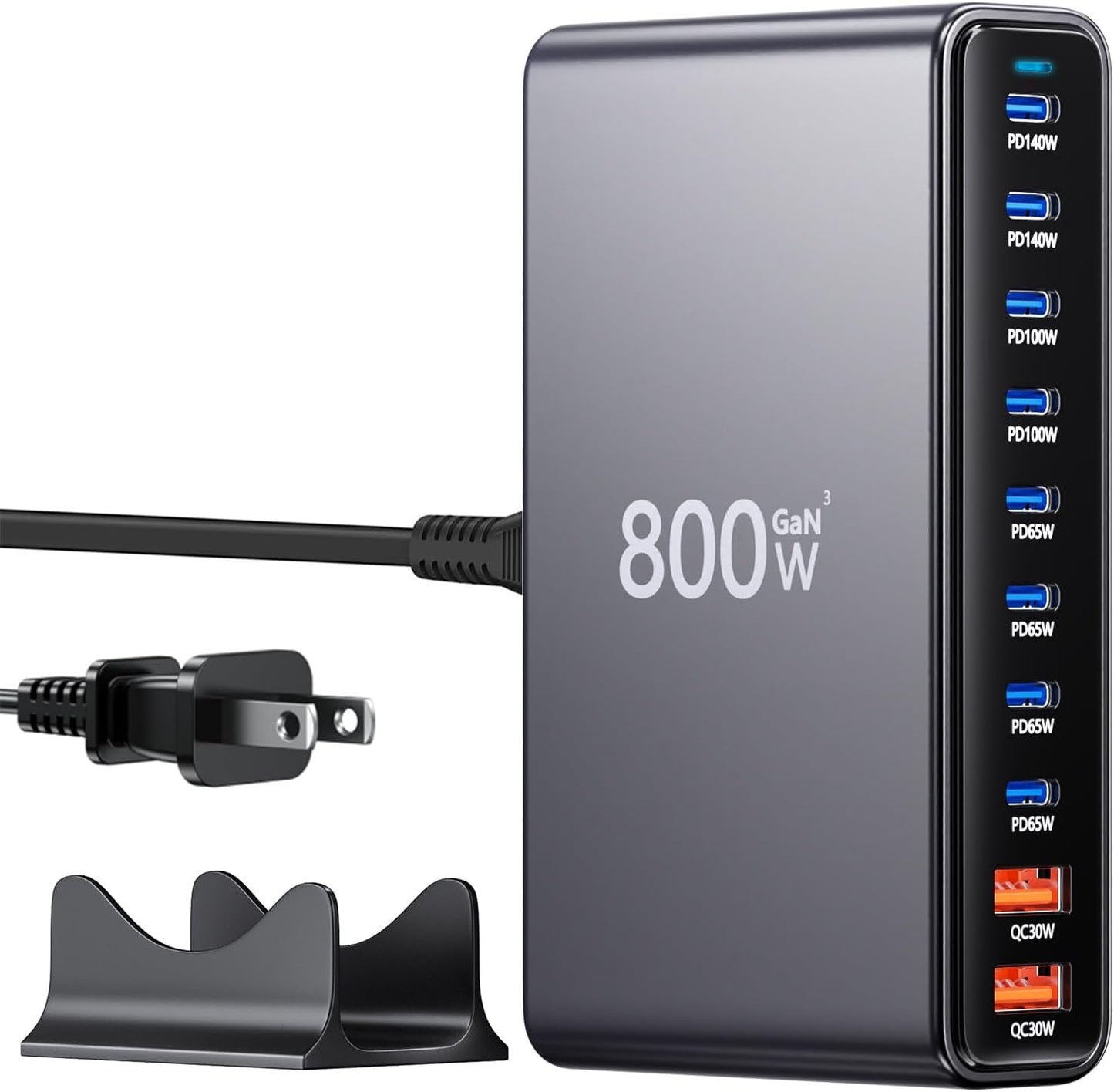 Multi-Port USB C Charging Station | Fast Charging Hub for Multiple Devices