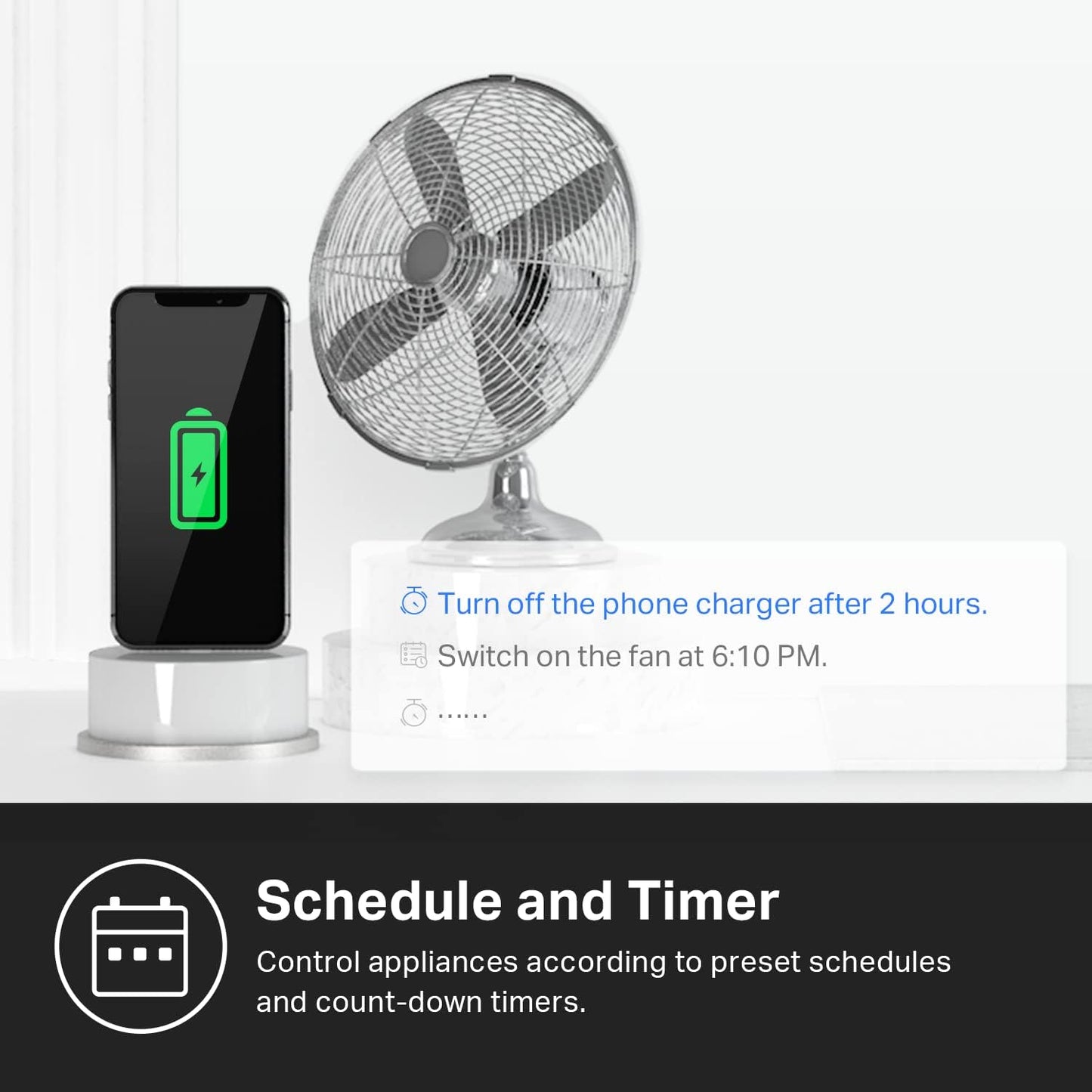 Kasa Smart Plug Mini by TP-Link (HS103P2) - Smart Home WiFi Outlet Works with Alexa, Echo and Google Home, No Hub Required, Remote Control, 2.4GHz WiFi Required, 15 Amp, UL Certified, 2-Pack, White
