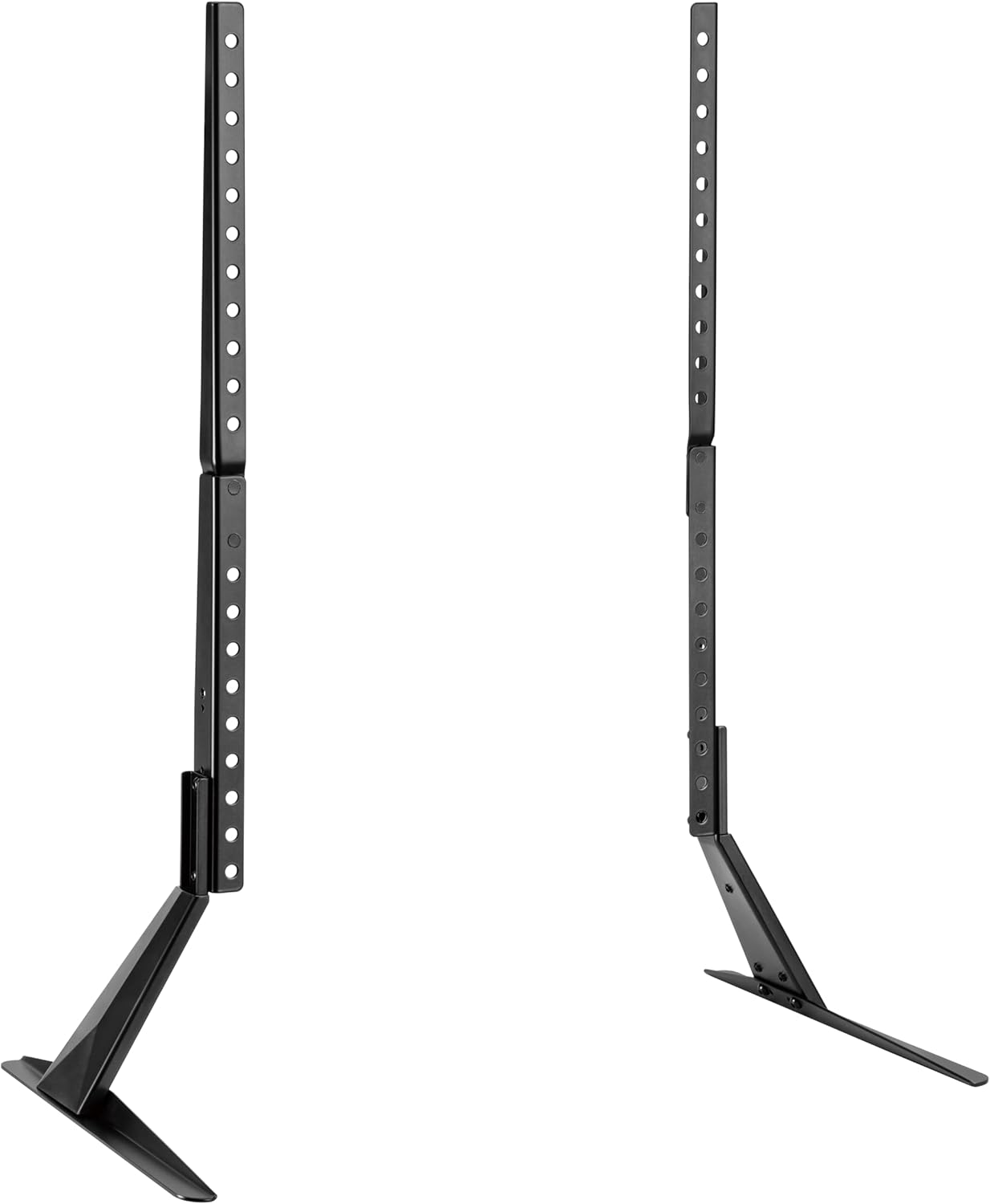 GPlus+ Universal Table Top TV Stand for Most 23 to 75 inch LCD LED Plasma Flat Screen TVs, TV Base Height Adjustable Leg Stand Holds up to 88 lbs/40Kg, VESA up to 800x600mm, LDT03-26L