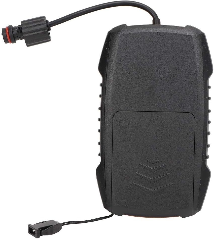 Oumefar Handheld LCD Display Fish Finder Portable Fishing Kayak Fishfinder Contour Readout Fish Depth Finder Wired Transducer with Sonar Sensor LCD Display
