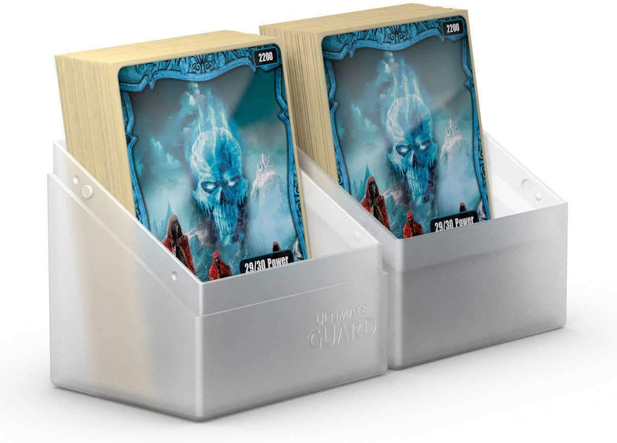 Ultimate Guard Boulder 100+ Classic, Deck Case for 100 Double-Sleeved TCG Cards, Onyx, Secure & Durable Storage for Trading Card Games, Soft-Touch Finish