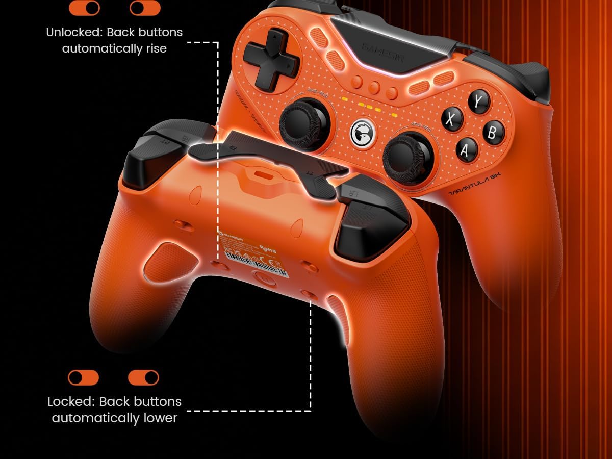 GameSir Tarantula 8K PC Wired Esports Controller for Windows