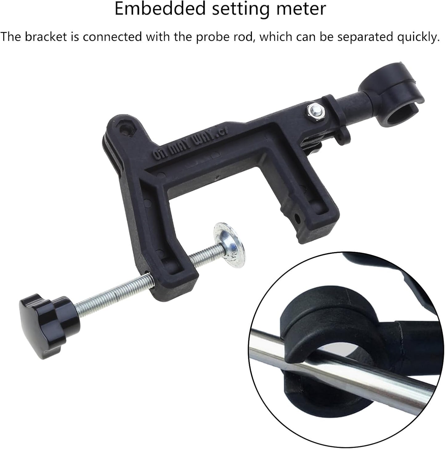 Adjustable Transducer Bracket Fishing Finder Mount Fishfinder Rack Stand Telescopic Fitting Hardware