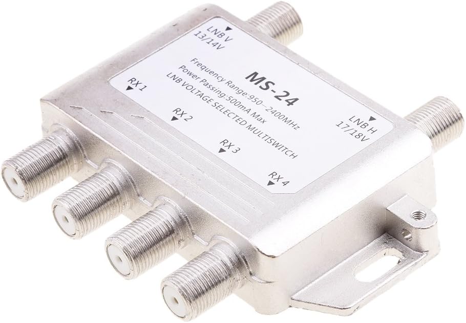 2x4 FTA TV LNB Switch 2 LNB 4 Receiver