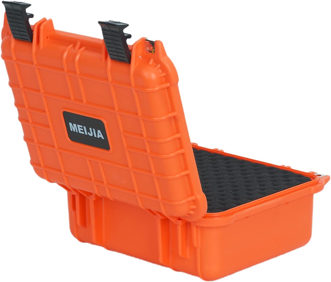 MEIJIA Portable All Weather Waterproof Protective Case,Hard Case,Camera Case with Customized Fit Foam,Fit Use of Drones,Camera,Equipments,Pistols,13.35 x11.63x5.98inches (Yellow)