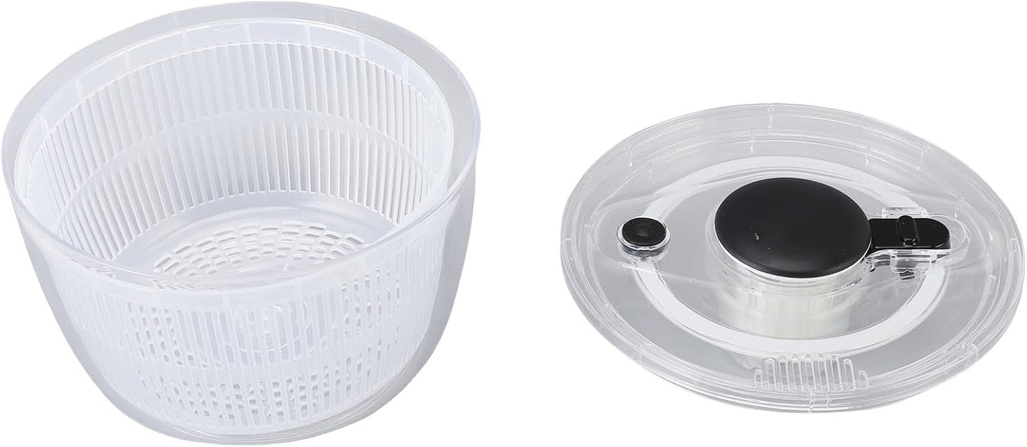 Generic Vegetable Washer Dryer, Anti Slip Base Salad Spinner PP for Home (Large Size(21x15in))