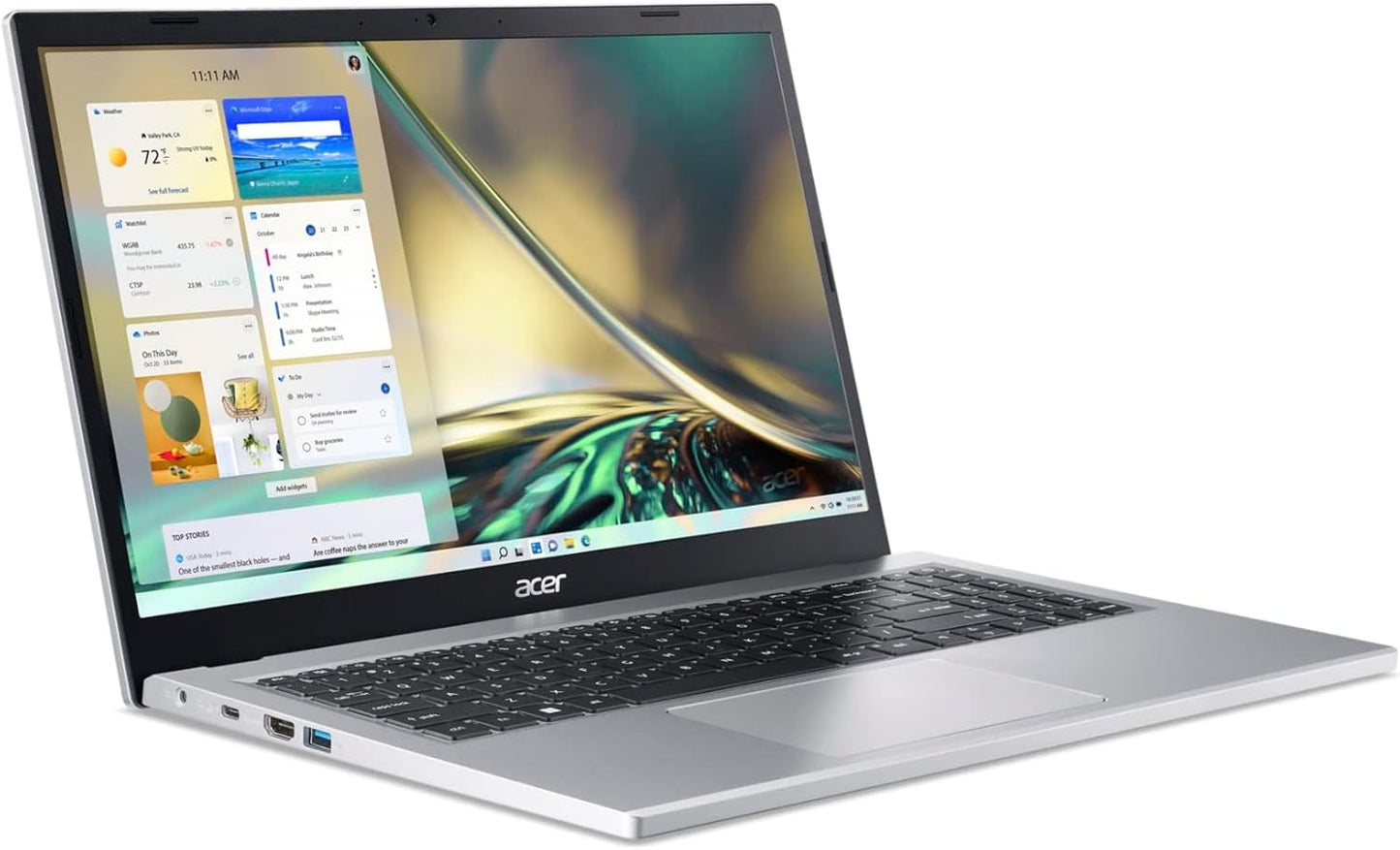 Acer A515-57-598B Business Laptop 2023 New, 15.6" FHD IPS Display, Intel i5-12450H 8-Core, Iris Xe Graphics, 16GB DDR4, 1TB SSD, Thunderbolt 4, Wi-Fi 6, Win11 Home, ROB 32GB USB