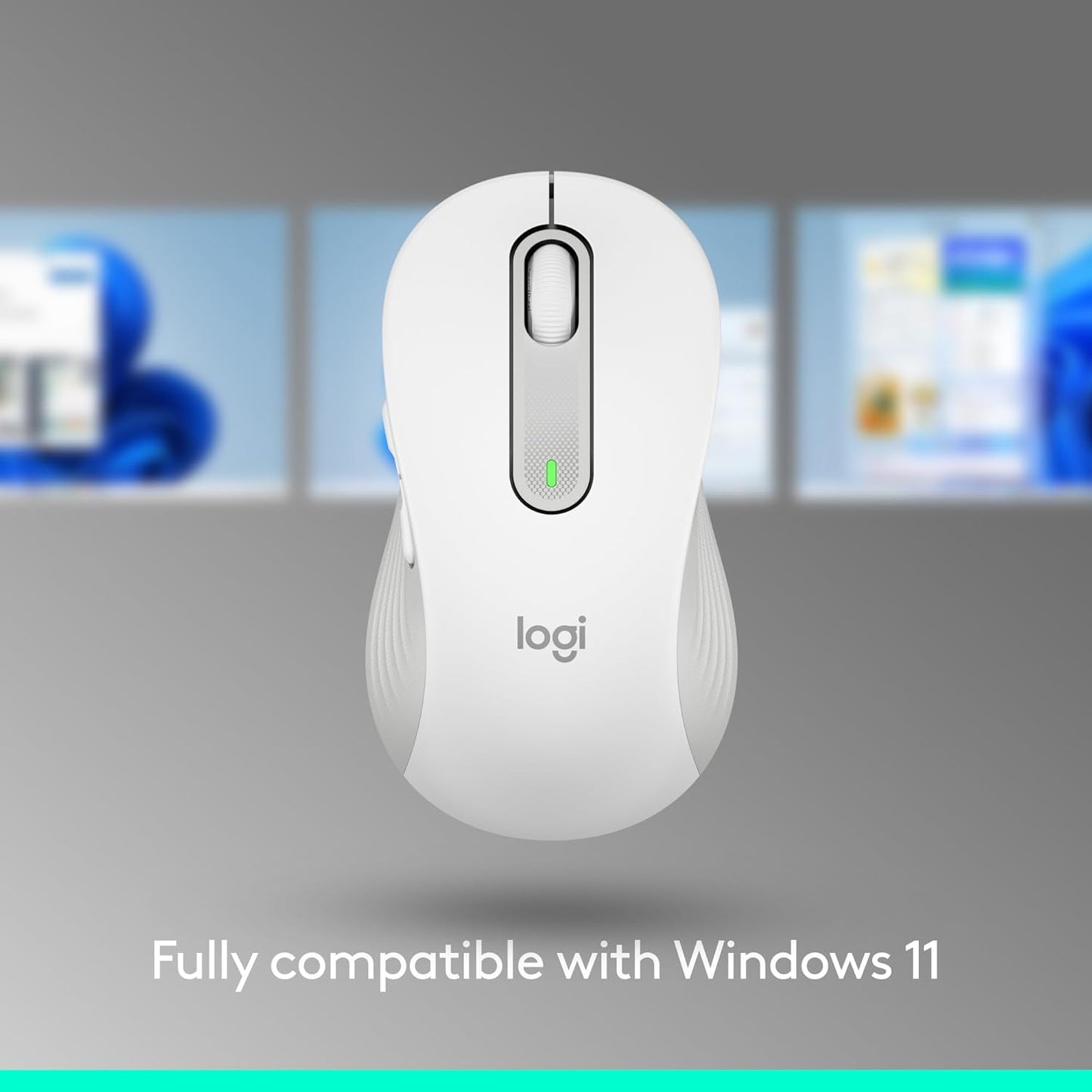 Logitech Signature M650 L Full Size Wireless Mouse - For Large Sized Hands, 2-Year Battery, Silent Clicks, Customizable Side Buttons, Bluetooth, for PC/Mac/Multi-Device/Chromebook - Black