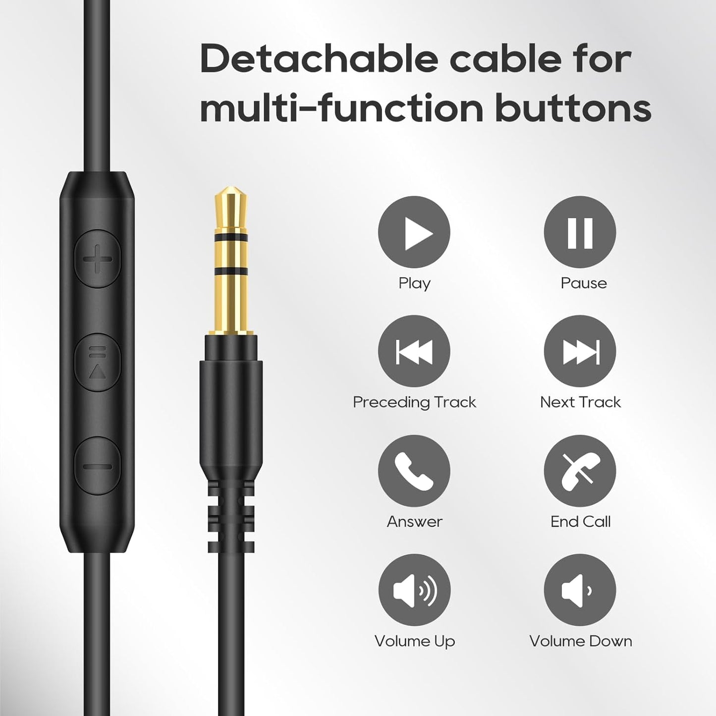 Srhythm HD75 Wired Over Ear DJ Headphone for Studio/Party/Guitar