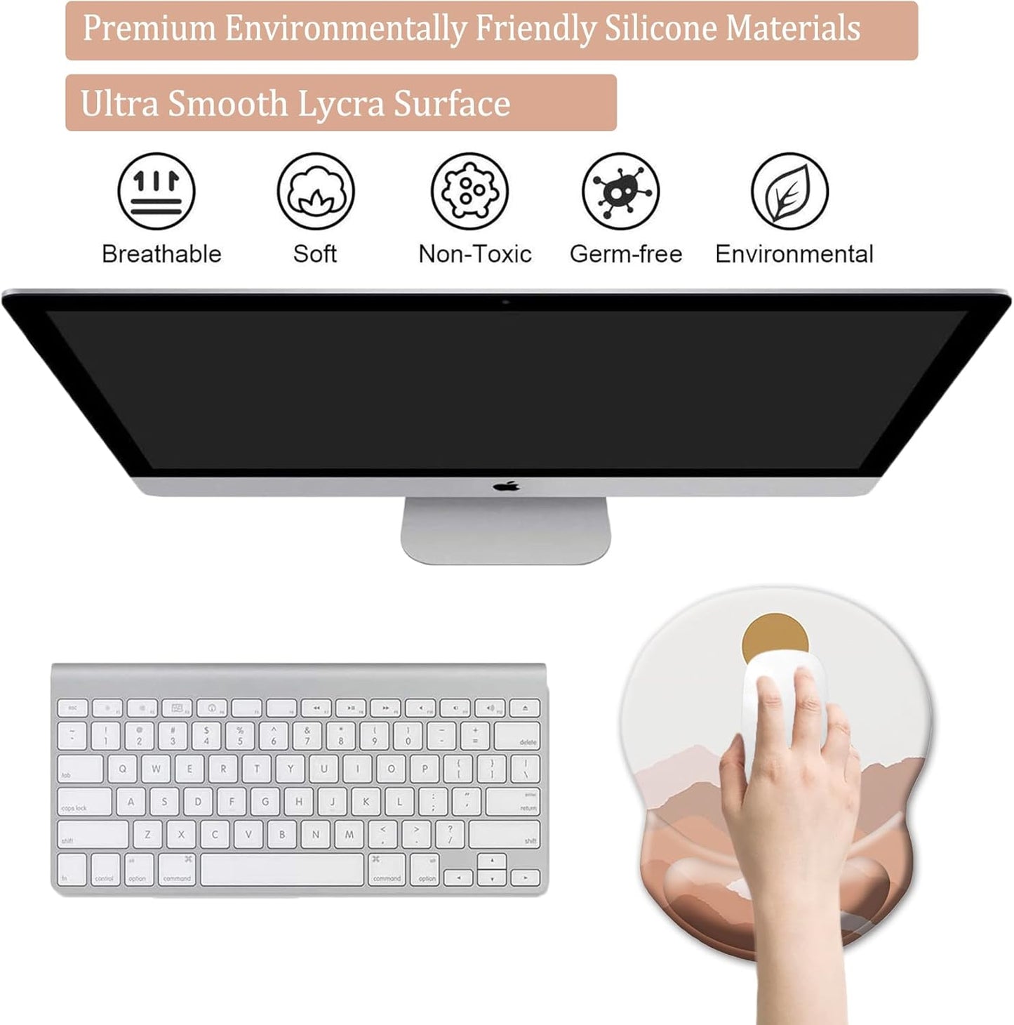 Purilite Select Ergonomic Mouse Pad