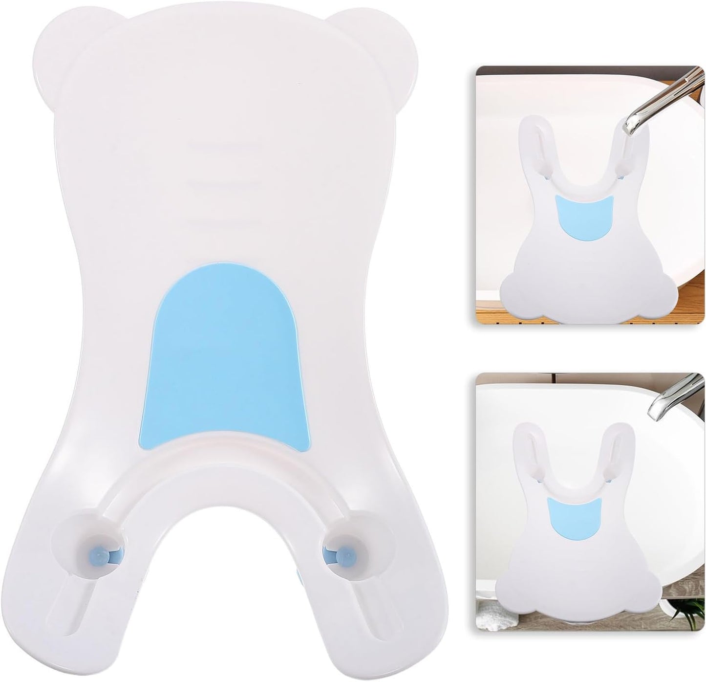 Abaodam Boy Girl Bath Seat for Bathtub Bathing Tool Spout Cover Portable Newborn Bathing Tub for Sink Easy