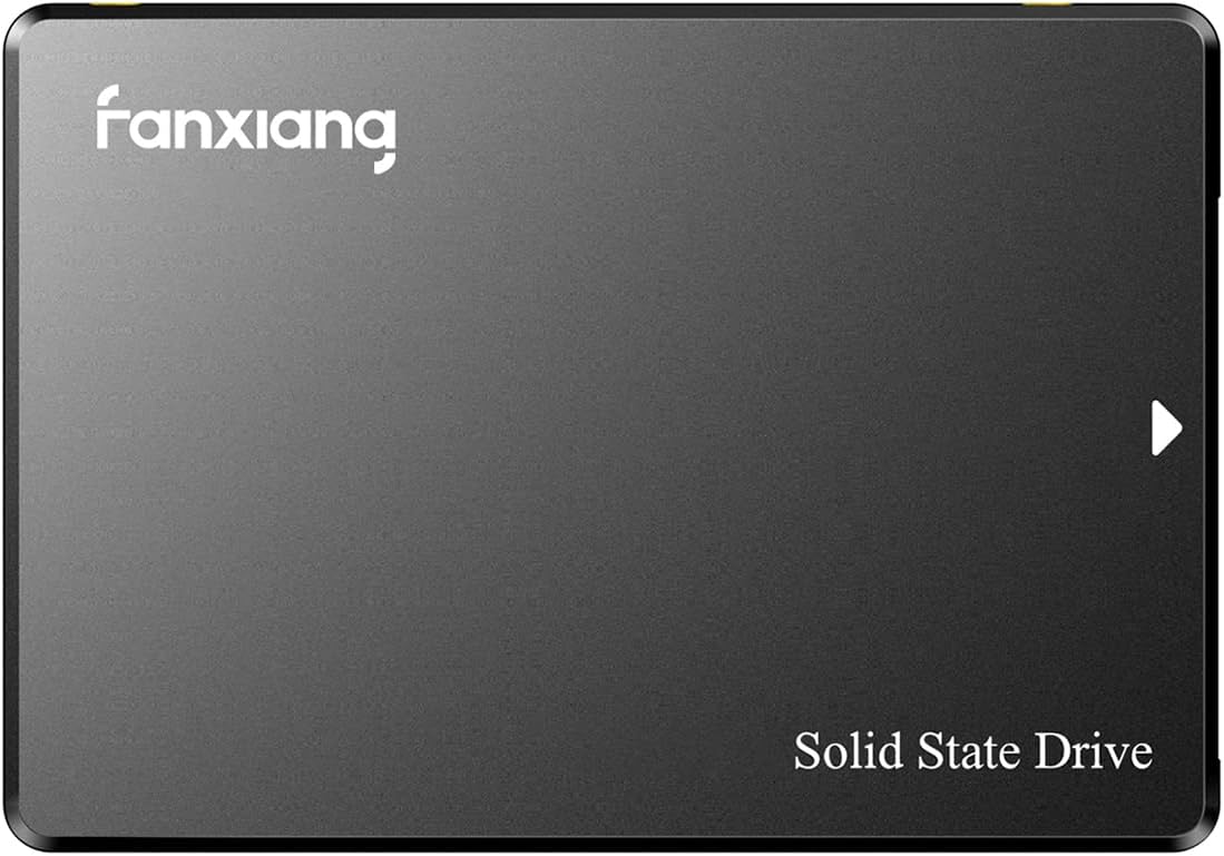 Fanxiang S101 1TB SSD SATA III 6Gb/s 2.5" Internal Solid State Drive, Read Speed up to 550MB/sec, Compatible with Laptop and PC Desktops(Black)