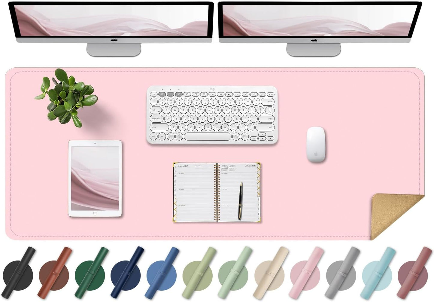Purilite Select Dual-Sided Desk Pad