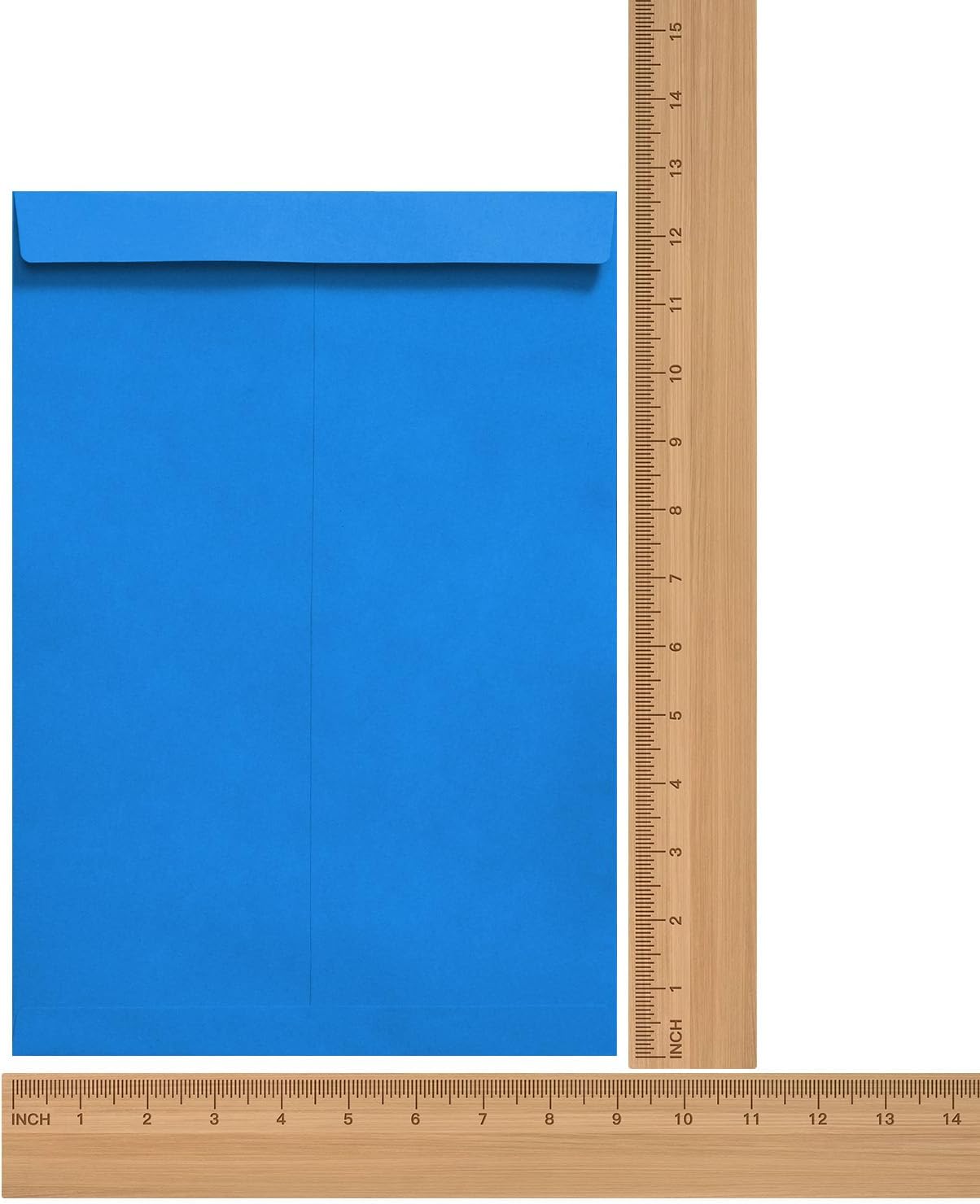 Tanshuqin 9" x 12.75" Self-Seal Catalog Envelopes 32lb Kraft Envelopes for Invitation Cards, Organizing and Storage, Pictures, Photos, Documents (100 PCS)