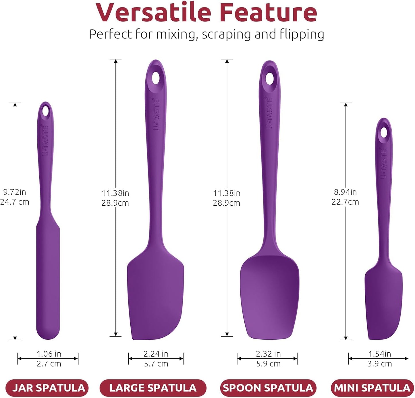 Purilite Select Midnight Blue Silicone Spatula