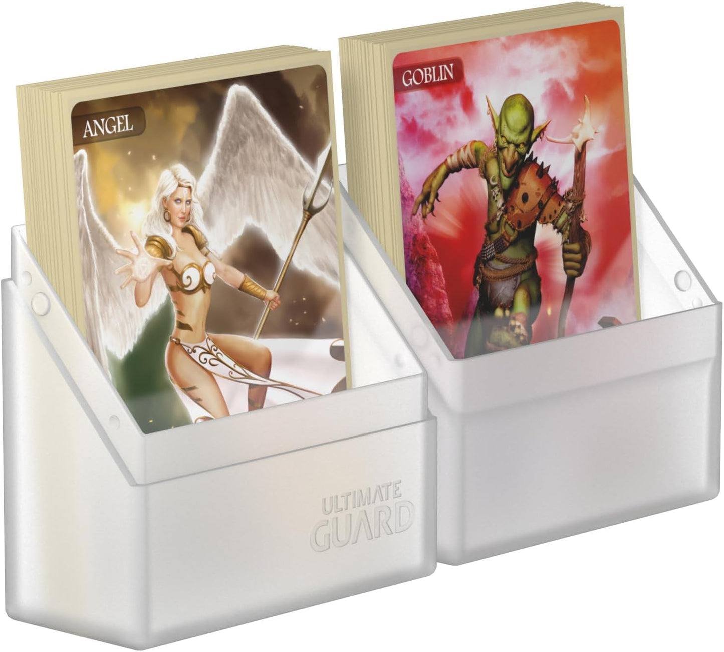 Ultimate Guard Boulder 100+ Classic, Deck Case for 100 Double-Sleeved TCG Cards, Onyx, Secure & Durable Storage for Trading Card Games, Soft-Touch Finish