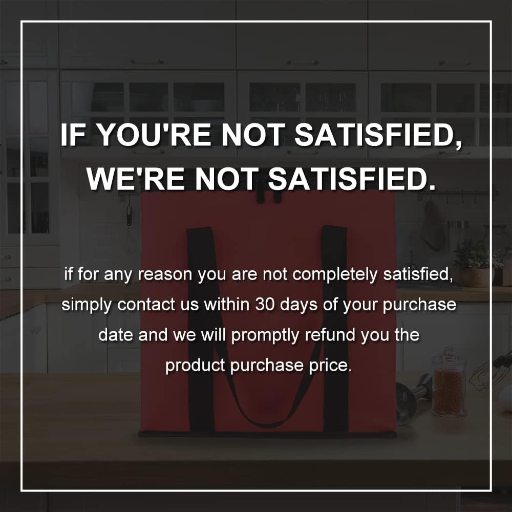 Purilite Select™ Insulated Food Delivery Bag – Extra Large Thermal Carrier for Hot & Cold Food Transport