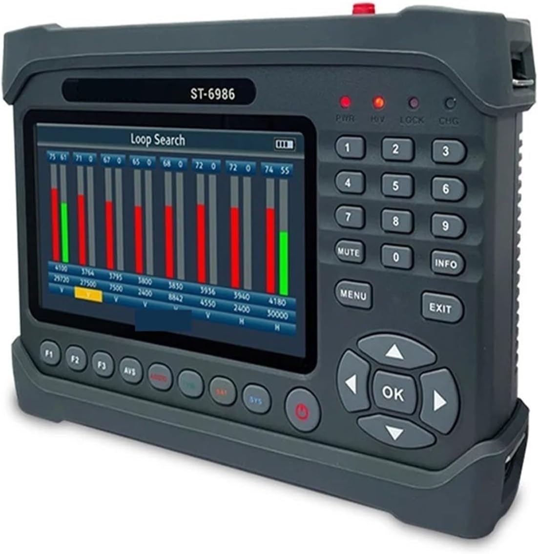 ST 6986 Satellite Signal Finder Locator DVB-S2 S DVB T T2 Satellite Signal Meter for Dish Network Directv