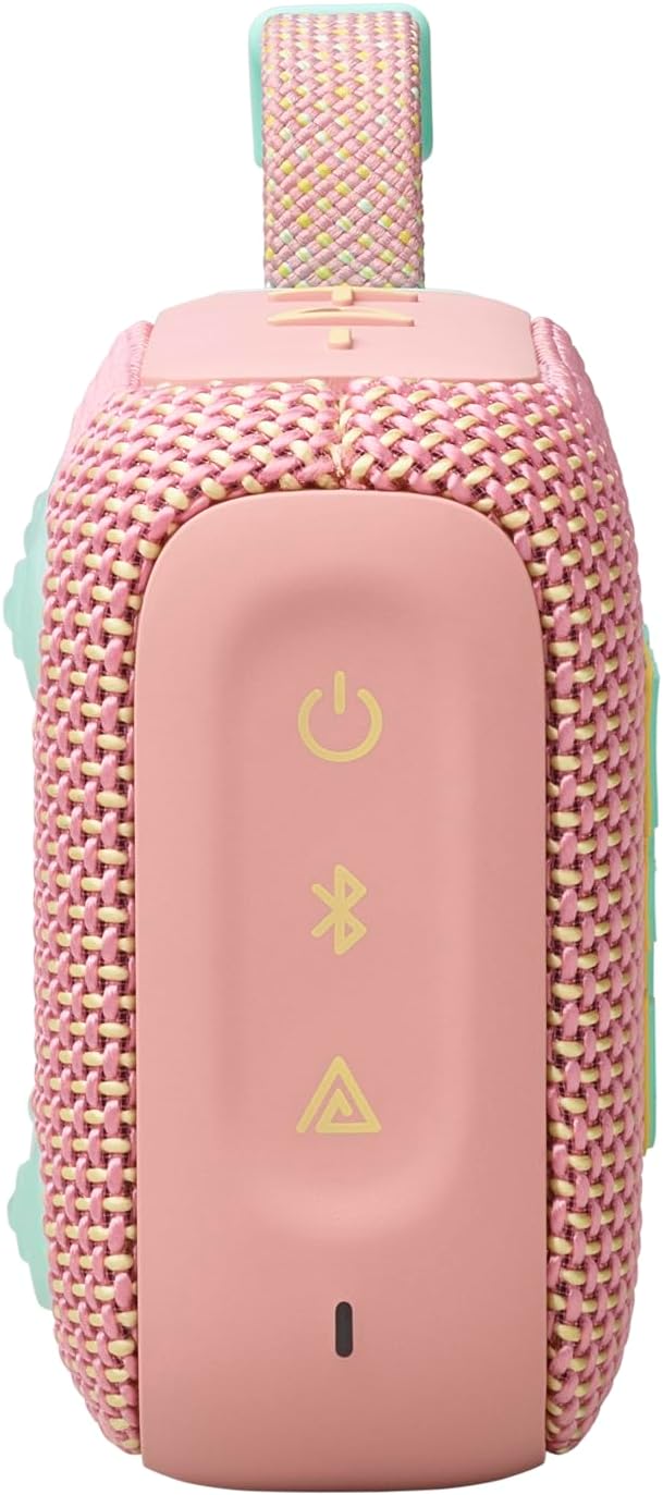 JBL Go 4 - Ultra-Portable, Waterproof and Dustproof Bluetooth Speaker, 7-Hour Built-in Battery, Made in Part with Recycled Materials (Purple)