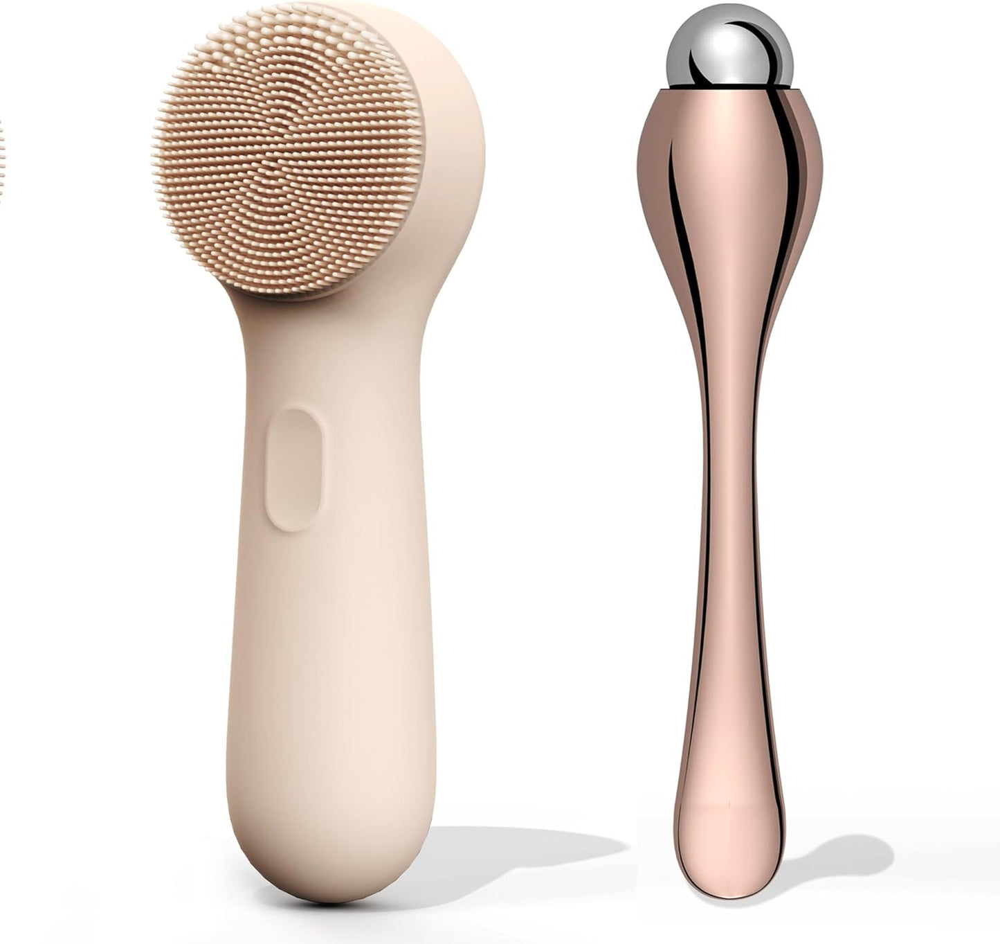 Silicone Face Scrubber, NågraCoola CLIE 2.0 Facial Cleansing Brush, Rechargeable, Waterproof Face Scrub Brush for Cleansing, Exfoliating, Massaging, Electric Facial Exfoliator for Women & Men - Black