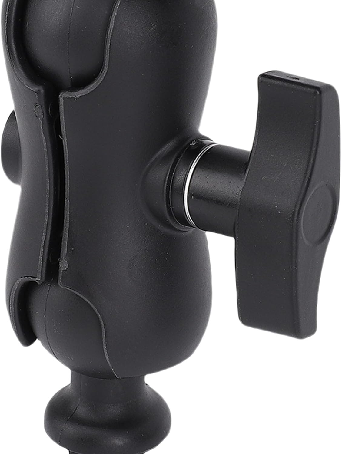 Fish Finder Mount Base, 360 Degree Rotating Fish Finder Bracket Universal Marine Electronic Holder ABS Mounting Plate for Kayaks and Boats