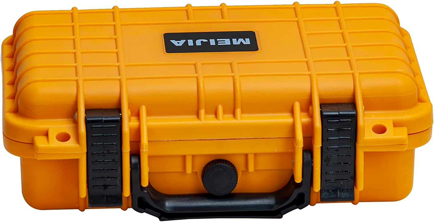 MEIJIA Portable All Weather Waterproof Protective Hard Case,Camera Case with Customizable Fit Foam,Fit use of Drones,Camera, Equipments, 11.65 x8.35x3.78inches